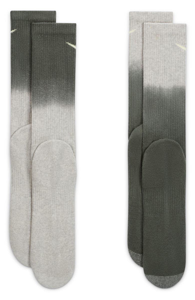 Nike Assorted 2-Pack Everyday Plus Dri-FIT Cushioned Crew Socks, Alternate, color,