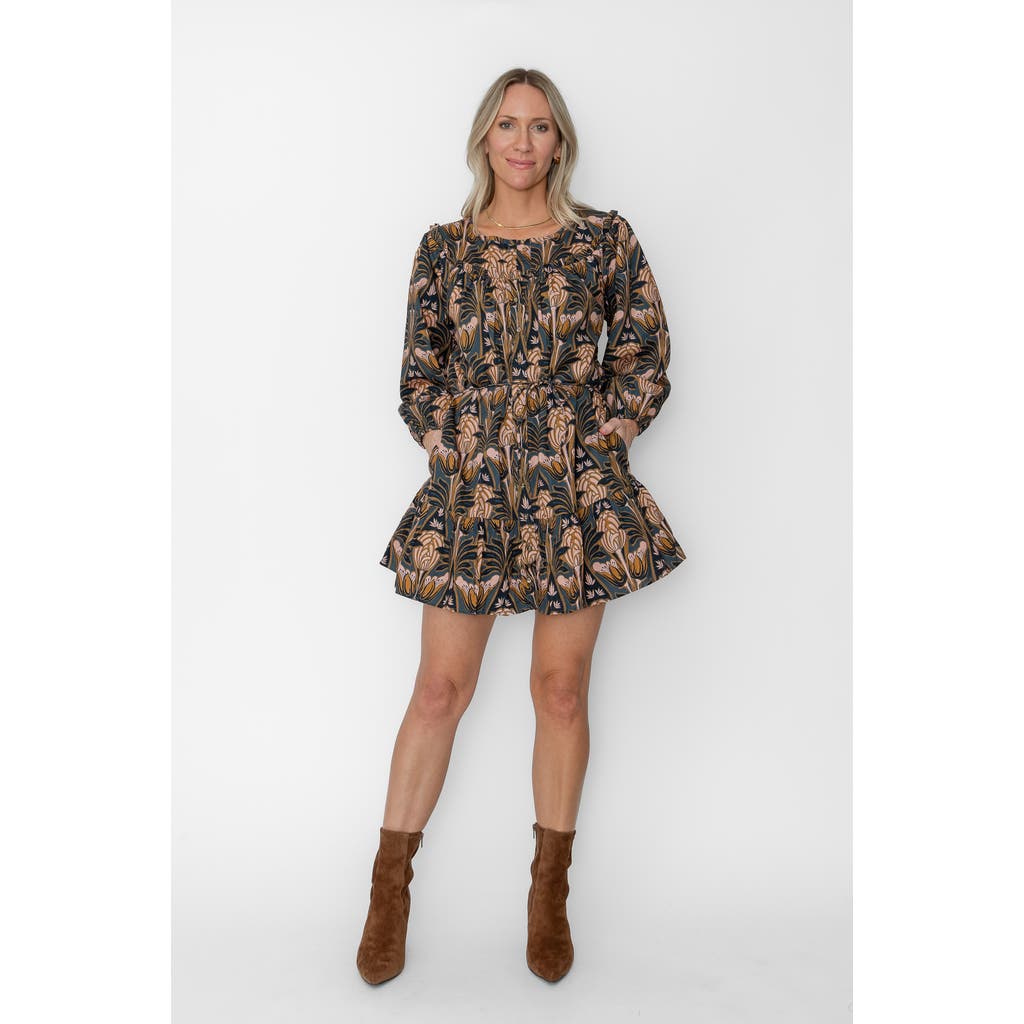 West Of Emily Mini Dress In Multi