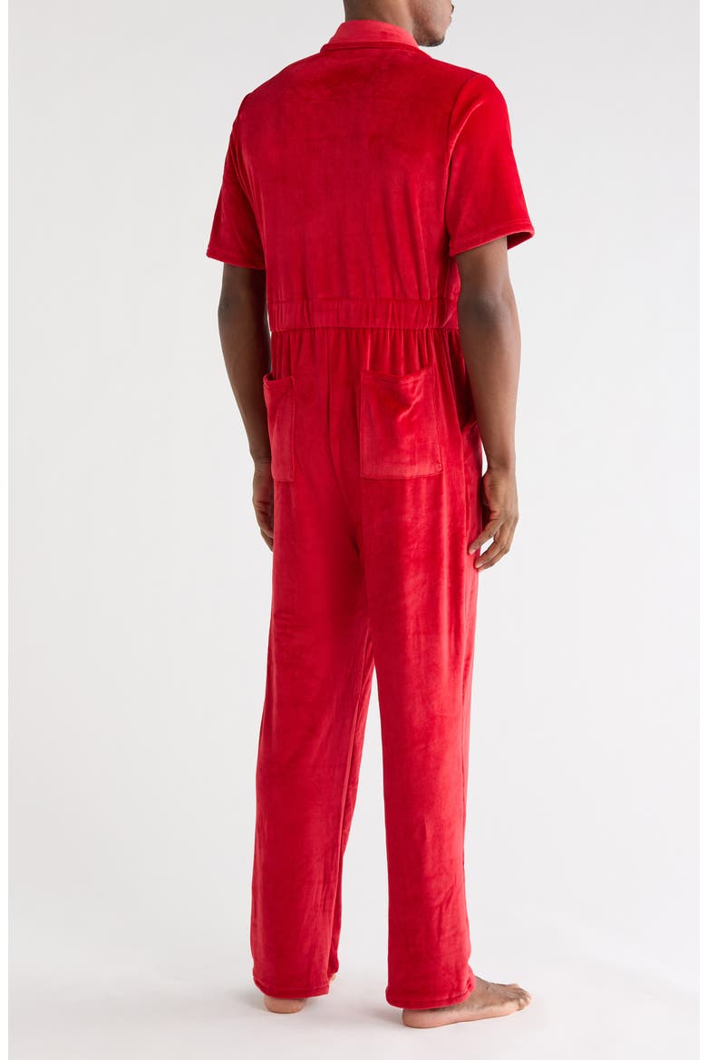 Short Sleeve Coveralls, Alternate, color, BARBADOS CHERRY