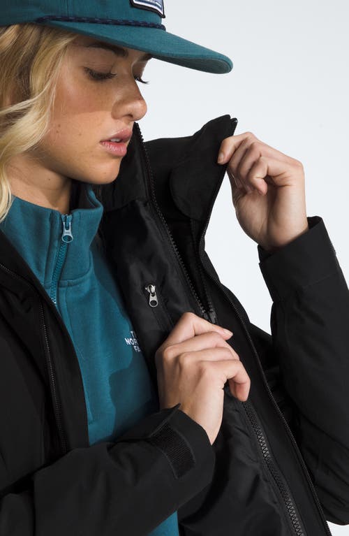 The North Face Carto Mono Triclimate® Waterproof 3-in-1 Jacket In Black