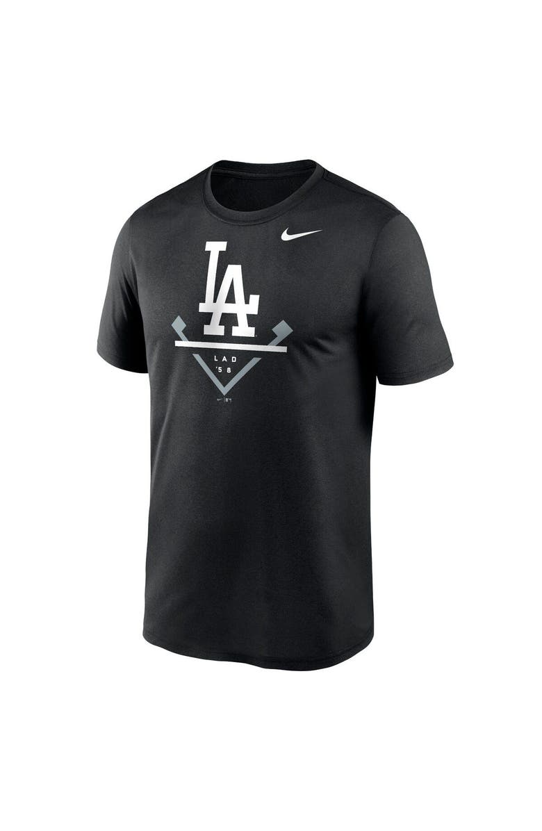 Nike Men's Nike Black Los Angeles Dodgers Icon Legend Performance T-Shirt, Alternate, color, 