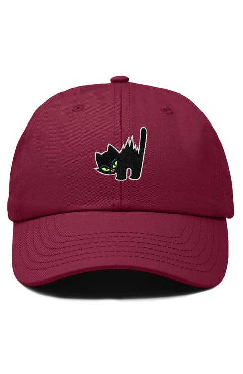 Blink Black Cat Dad Cap