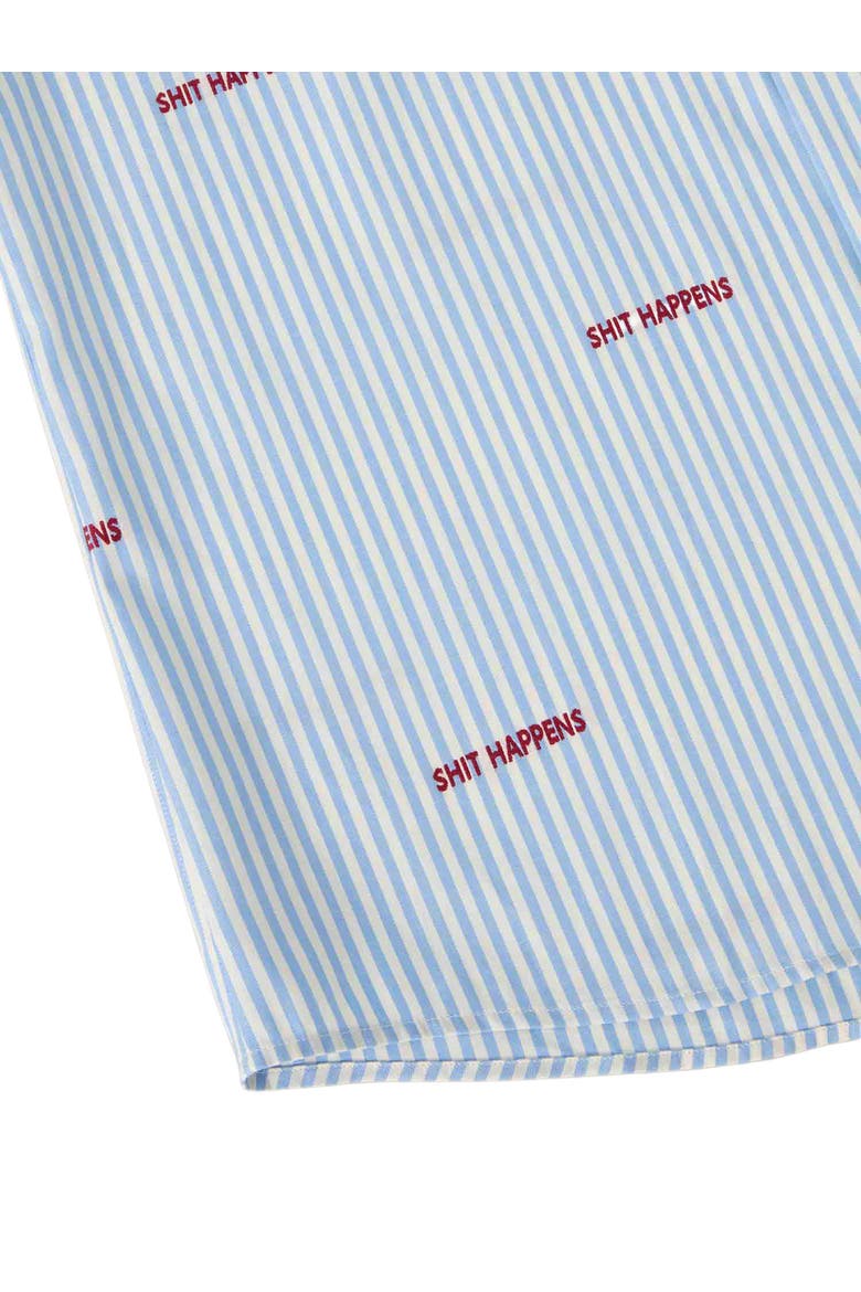 Reynolds Novelty Bengal Twill Shirt, Alternate, color, Light Blue
