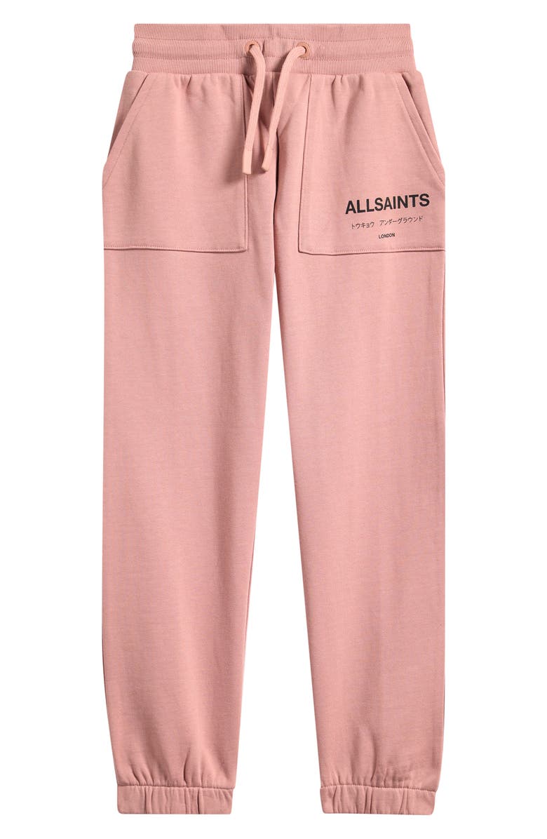 smALLSAINTS by ALLSAINTS Kids' Underground Joggers, Main, color, Pink