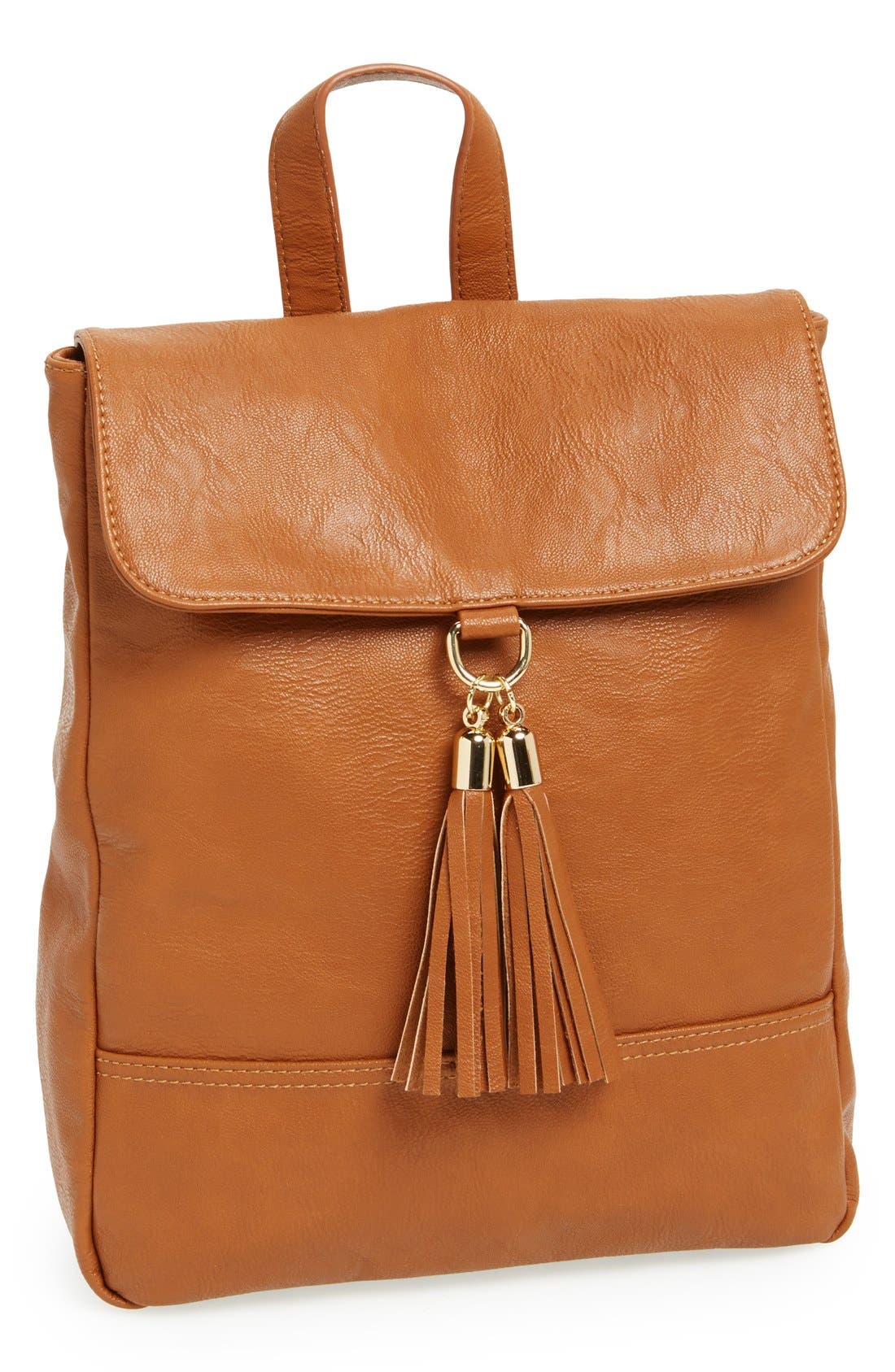 'Ellie' Backpack, Main, color, COGNAC