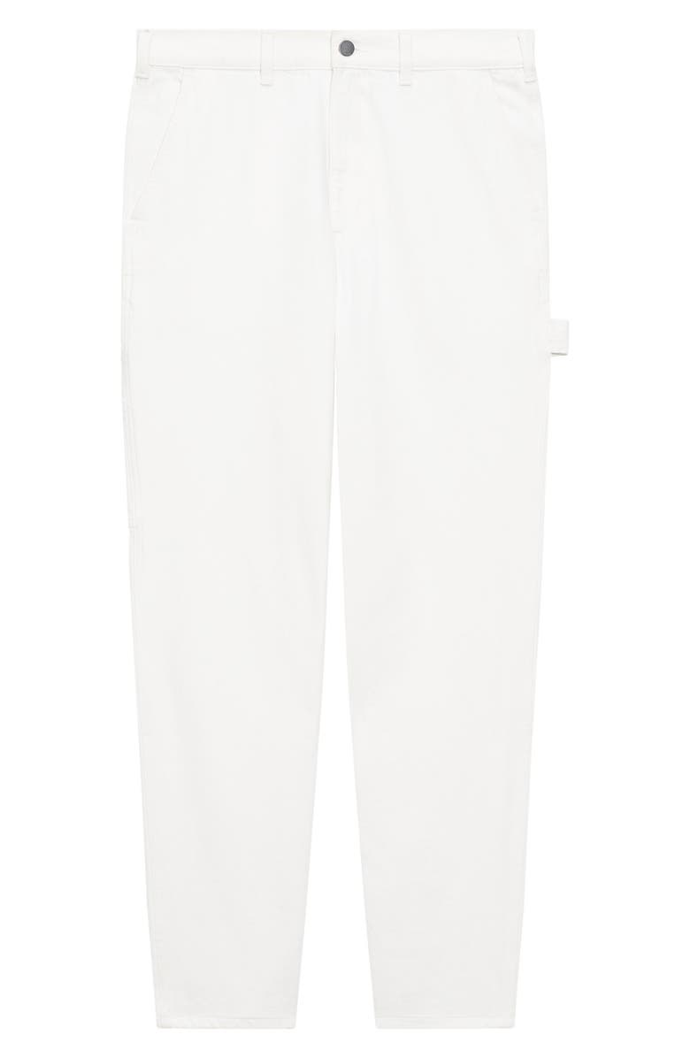Theory Straight Leg Carpenter Jeans, Alternate, color, Soft White
