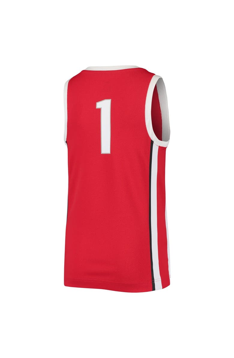 Nike Youth Nike #1 Scarlet Ohio State Buckeyes Team Replica Basketball Jersey, Alternate, color, Scarlet