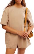 Free People FP Movement Hot Shot T-Shirt Romper