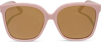 Hazel 58mm Square Sunglasses