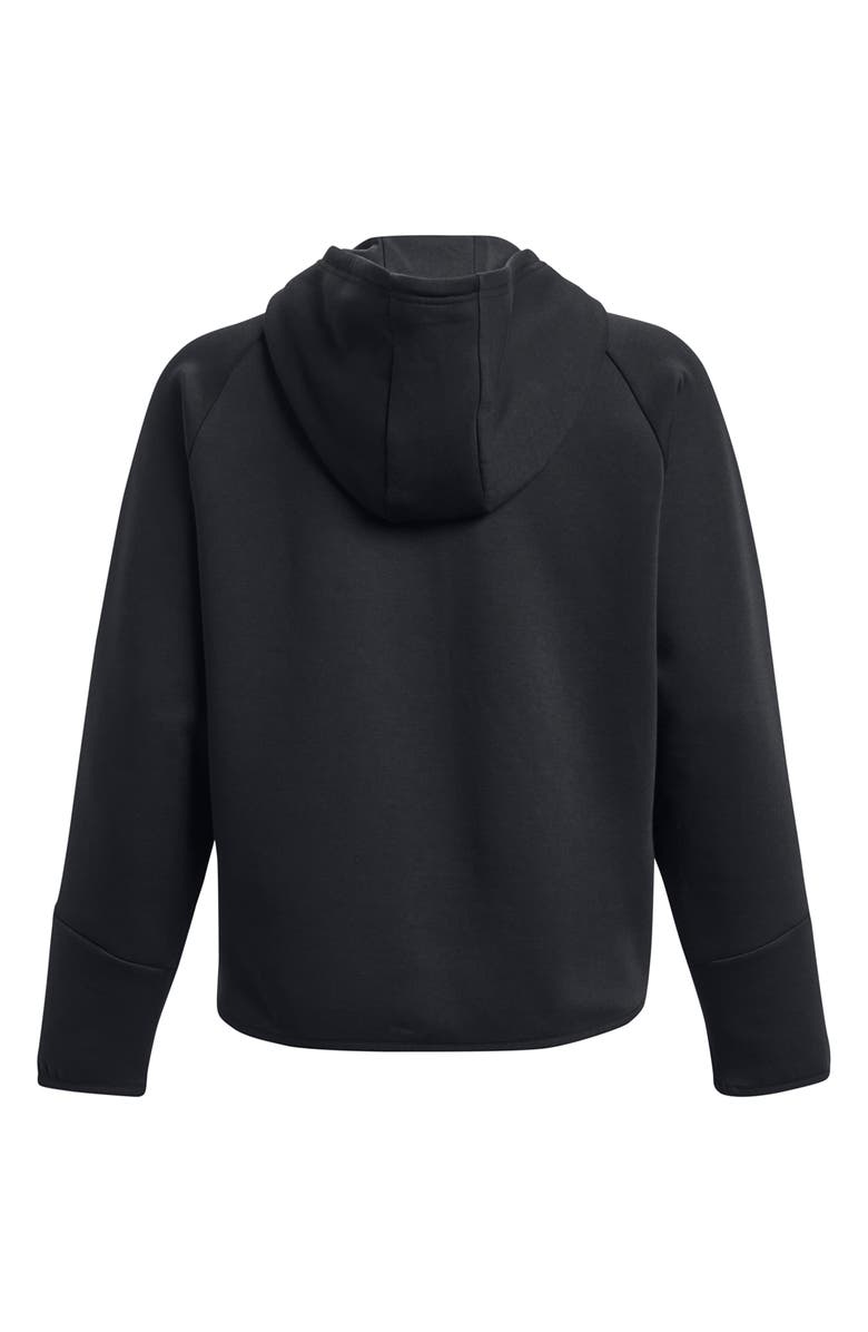 Under Armour Unstoppable Fleece Jacket, Alternate, color, Black / / Black