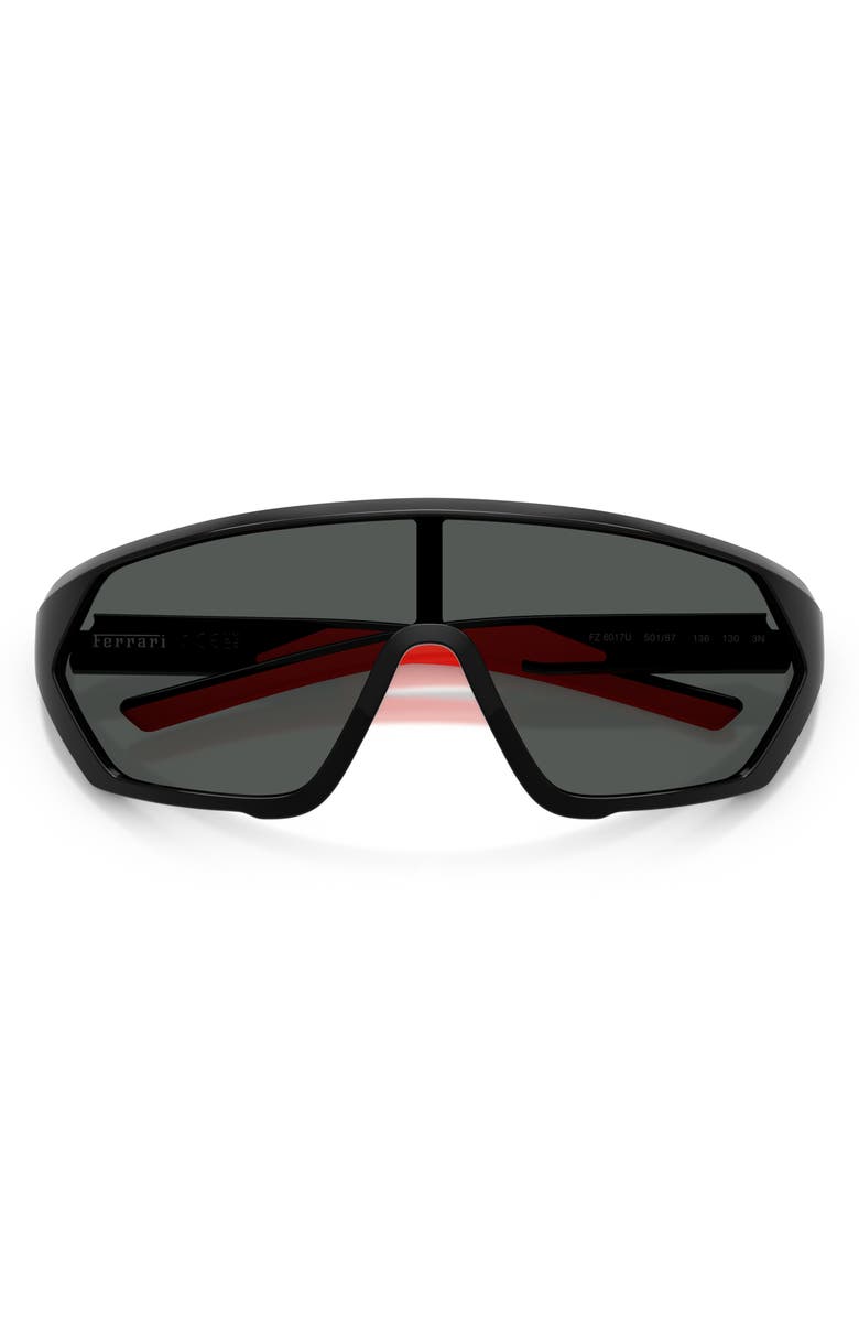 Scuderia Ferrari 36mm Pillow Sunglasses, Alternate, color, Black