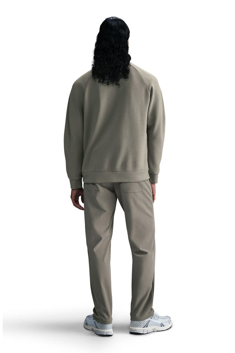 24.7 PerfectStretch Dri-FIT Regular Fit Flat Front Pants, Alternate, color, 320 LTARMY/STLGRN