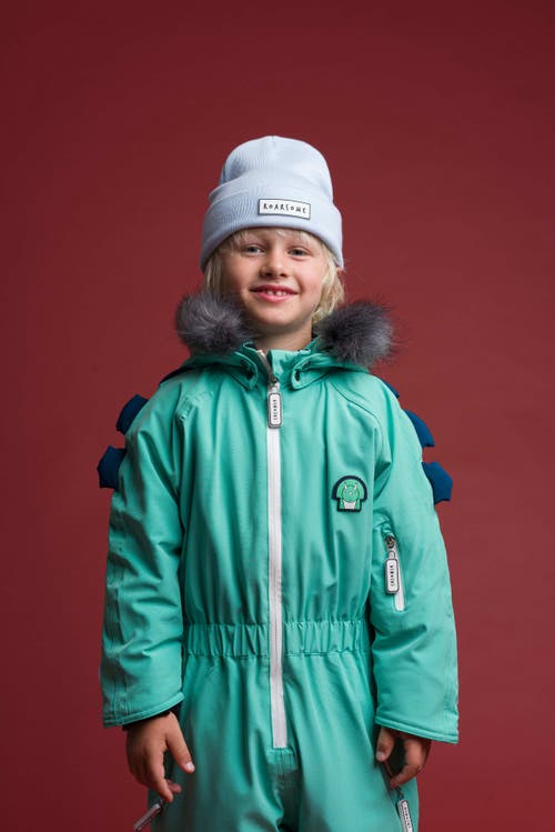 Shop Roarsome Kid's Beanie In Blue
