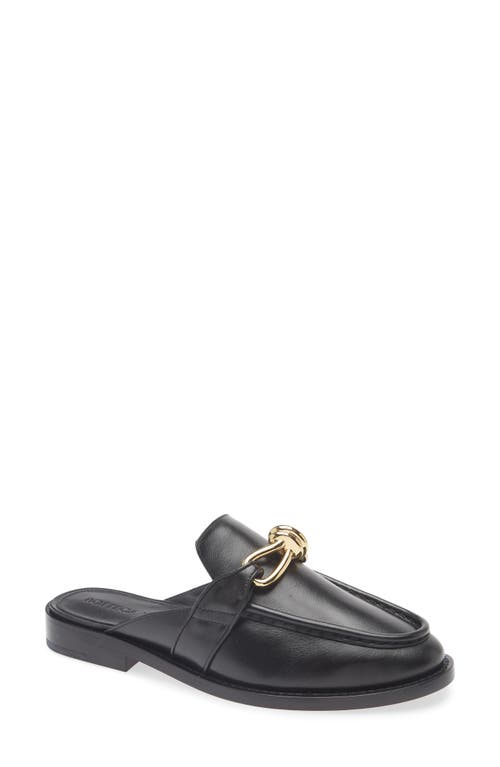 Bottega Veneta Astaire Leather Loafers In Black