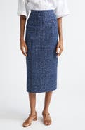 Michael Kors Collection Sequin Embellished Pencil Midi Skirt