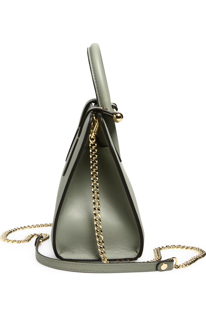 Strathberry Mini Leather Tote, Alternate, color, Library Green