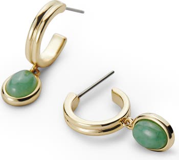 【ana luisa】DOBBY 14K ジェムストーン フープピアス ana luisa】DOBBY 14K ジェムストーン フープピアス (ana luisa