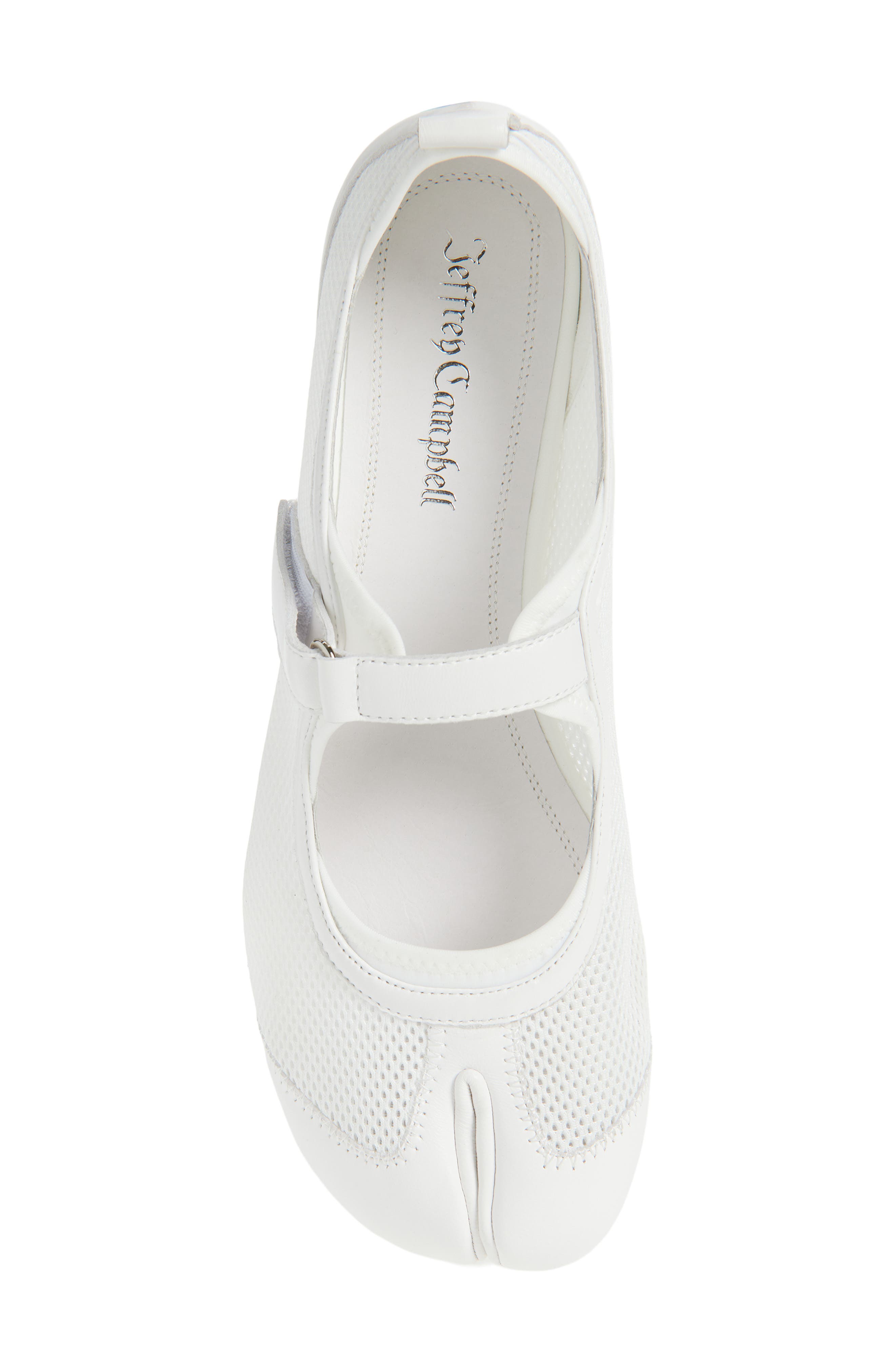Thalion Mary Jane Sneaker, Alternate, color, WHITE