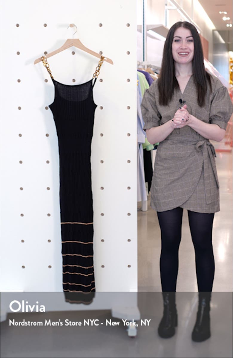 Jonathan Simkhai Mixed Ribbing Tank Dress, sales video thumbnail