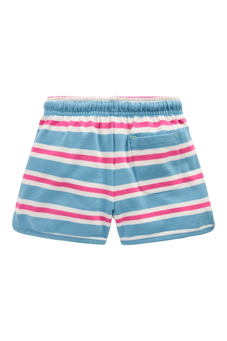 Kids' Stripe Jersey Shorts, Alternate, color, BLUE STRIPE