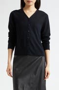 Vince Wool V-Neck Cardigan