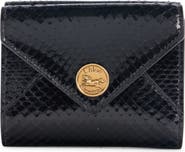 Chloé Leather Envelope Trifold Wallet