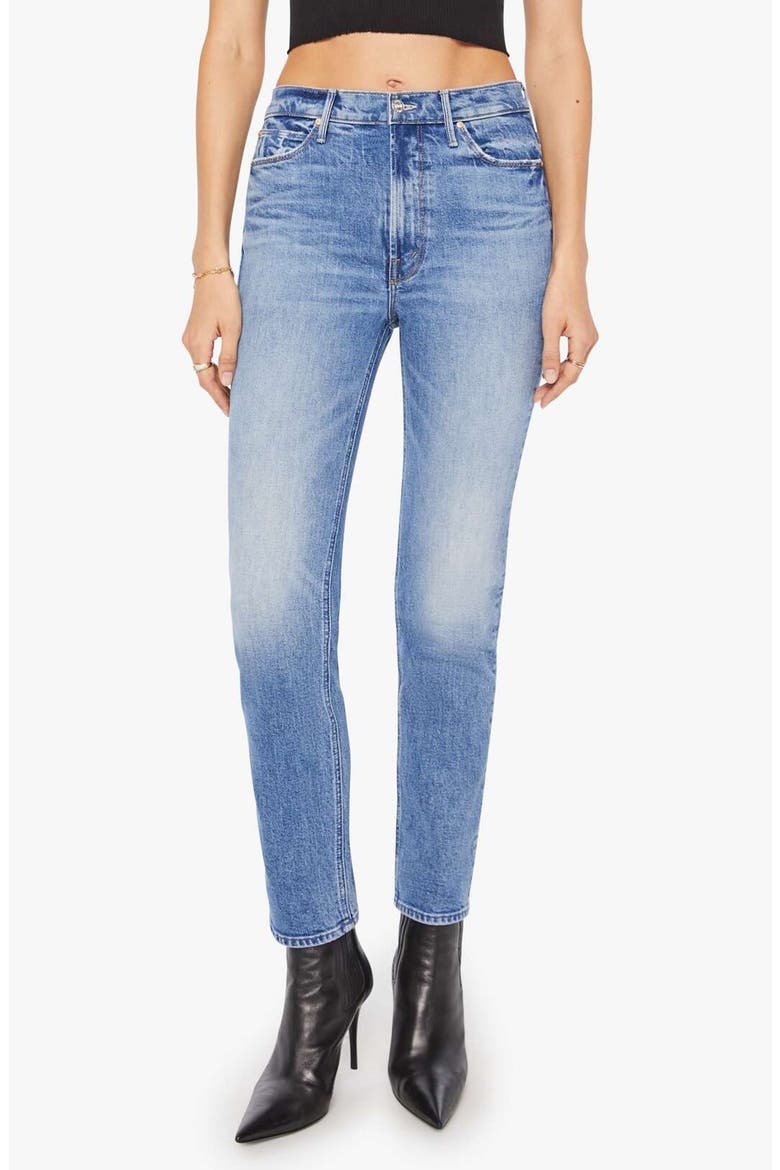 The Dazzler Flood Straight Leg Jeans, Main, color, TRUCKS ARE FOR GIRLS