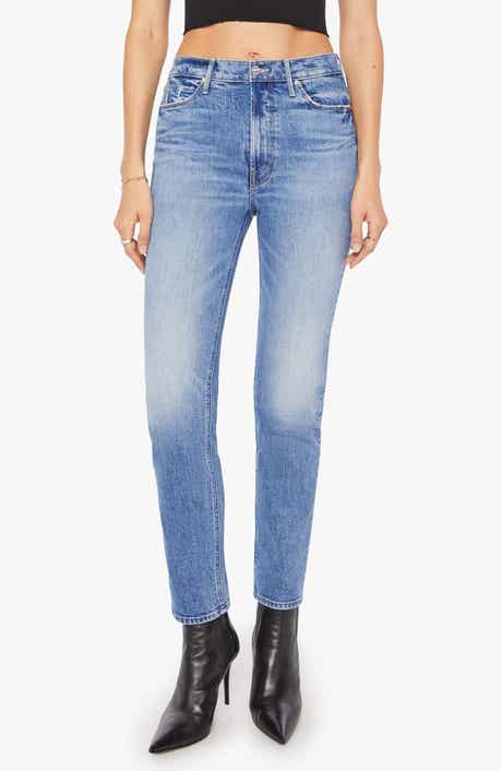 MOTHER The Dazzler Flood Straight Leg Jeans