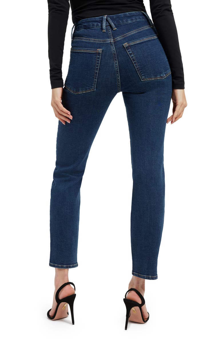 Good Classic Ankle Straight Leg Jeans