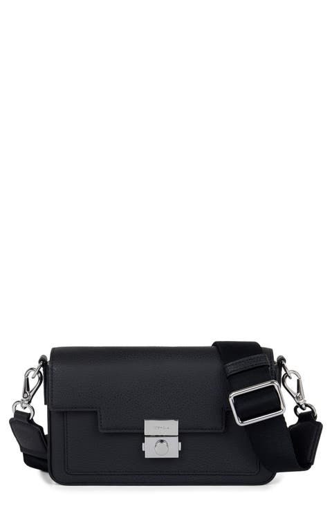 The Retro Leather Crossbody Bag