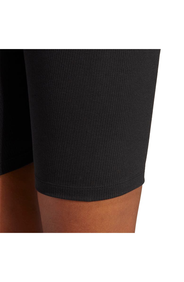 adidas Adicolor High Waist Ribbed Shorts, Alternate, color, 