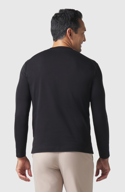 Jack Archer Precision Long Sleeve Shirt In True Black