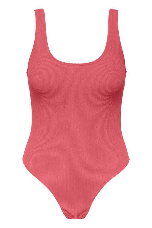 Pacifica By Sunsets Fiona One Piece In Hibiscus Tea
