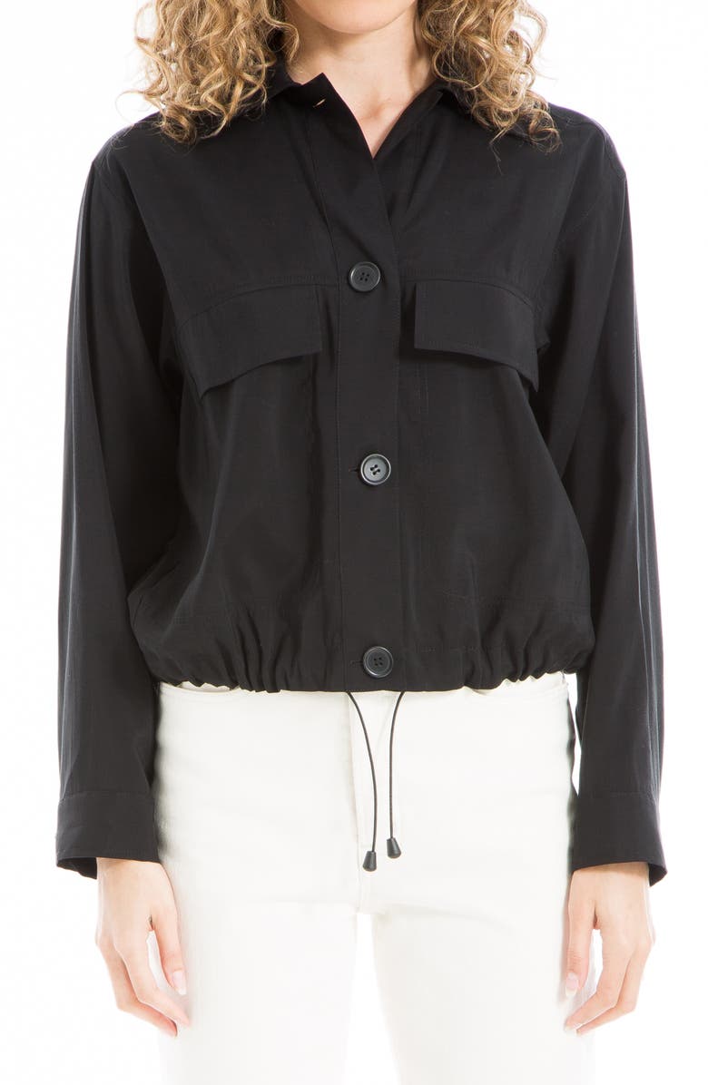 MAX STUDIO Peached Twill Jacket, Main, color, 