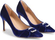 LK Bennett Thelma Crystal Oloid Pointed Toe Pump