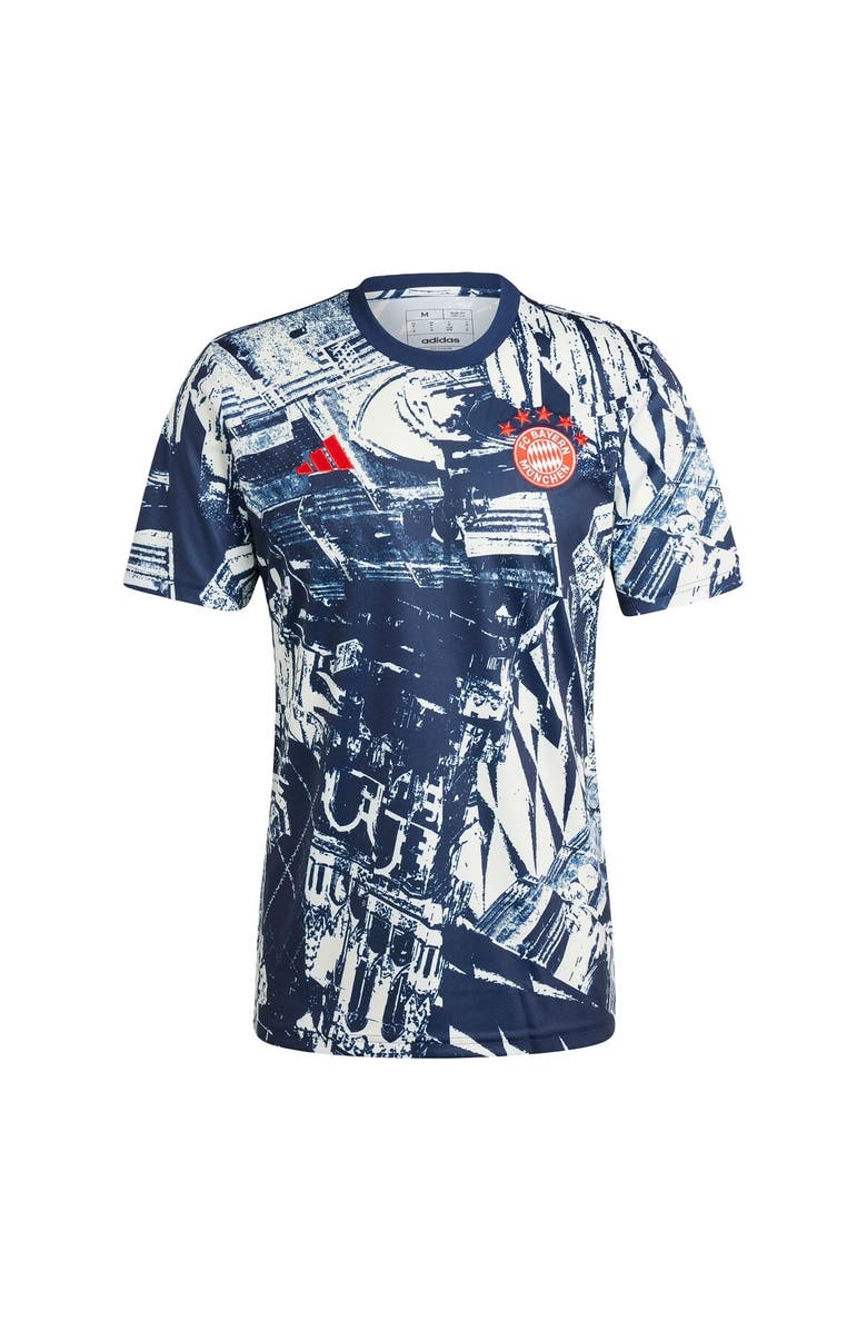 adidas Men's adidas White Bayern Munich 2023/24 Pre-Match Top, Alternate, color,