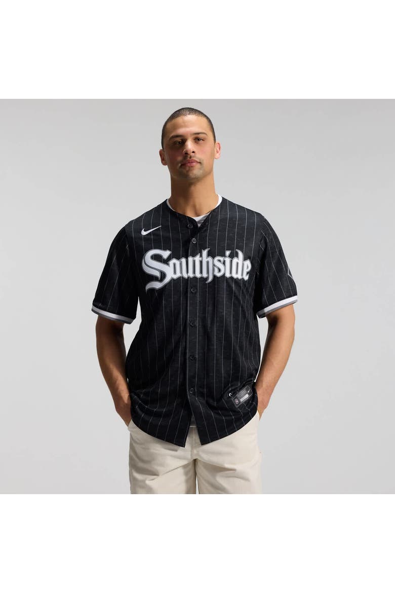 Men's Nike Black Chicago White Sox City Connect Limited Jersey, Alternate, color, Black