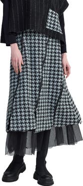 LUUKAA Theia Adjustable-Slit Skirt