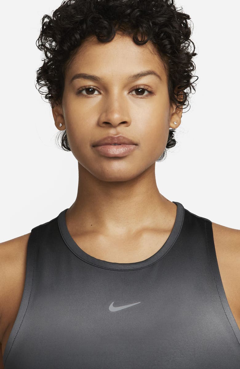 Nike Dri-FIT Swoosh Cropped Tank, Alternate, color,