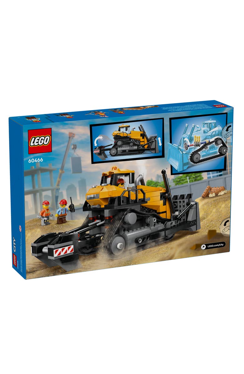 LEGO<sup>®</sup> 8+ City Yellow Bulldozer - 60466, Alternate, color, Multi