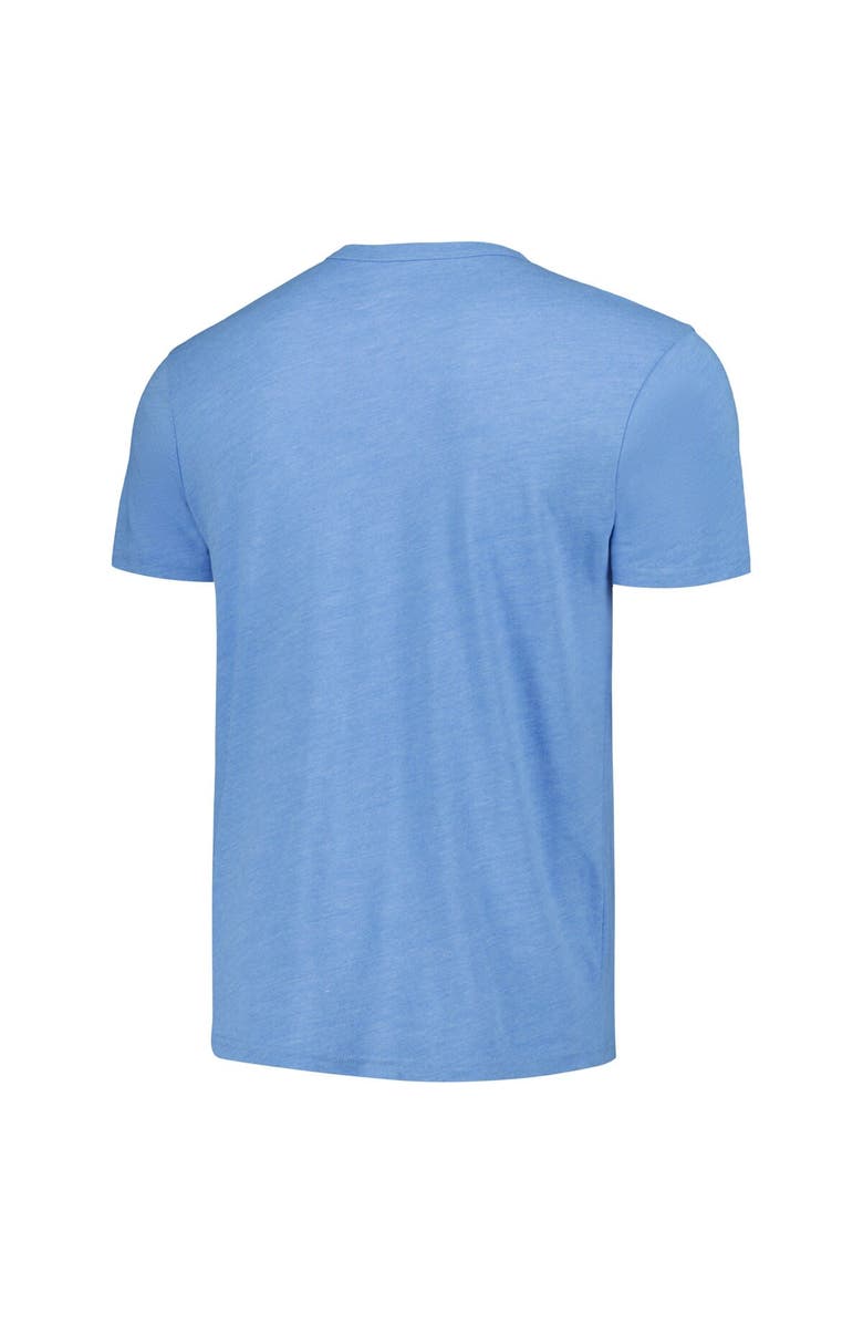 LEAGUE COLLEGIATE WEAR Men's League Collegiate Wear Carolina Blue North Carolina Tar Heels Hyper Local Victory Falls Tri-Blend T-Shirt, Alternate, color,