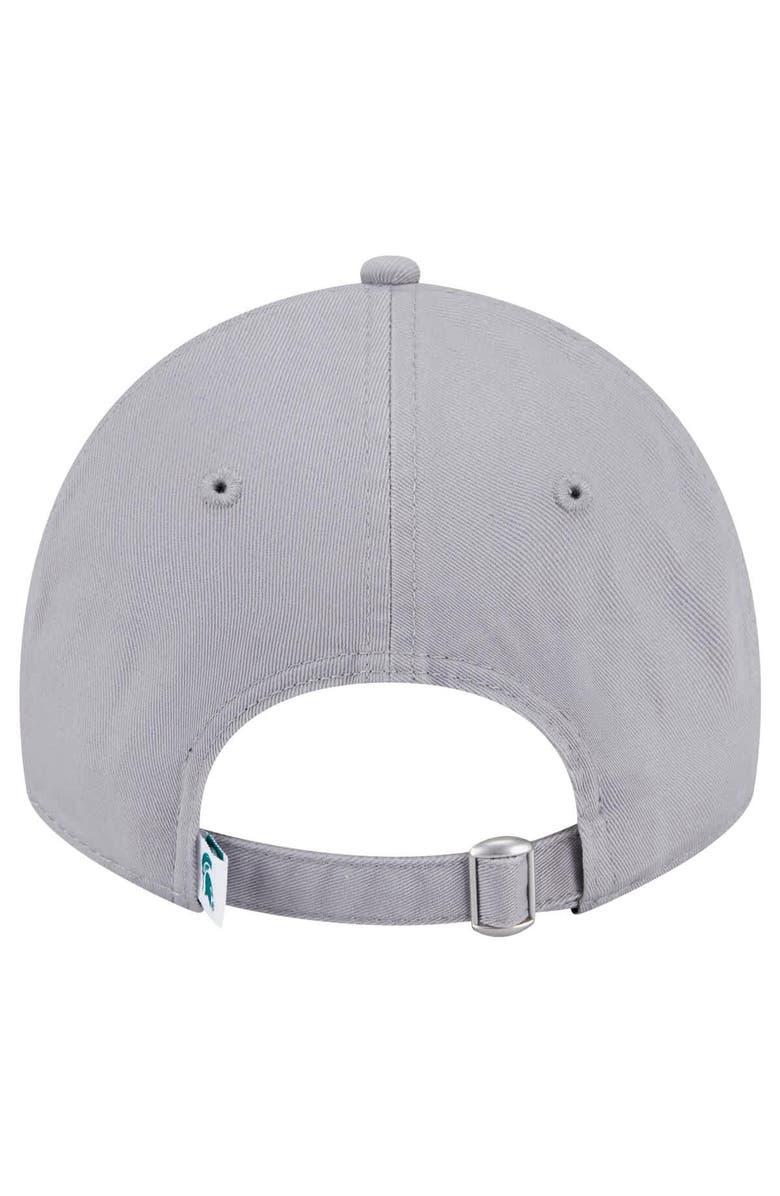 New Era Women's New Era Gray Michigan State Spartans Logo 9TWENTY Adjustable Hat, Alternate, color, Gray