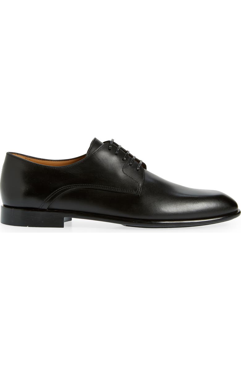FERRAGAMO Fosco Plain Toe Calfskin Derby, Alternate, color,