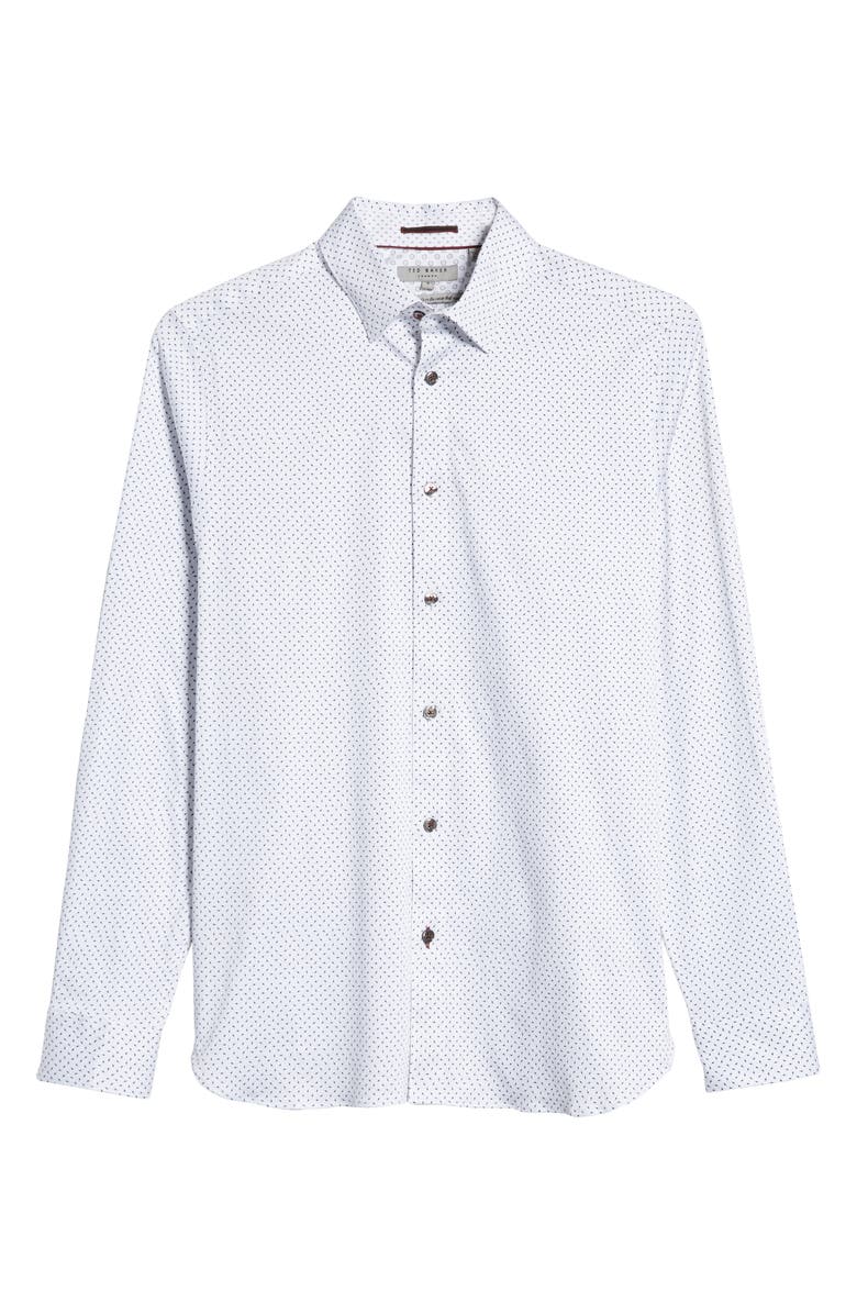 Ted Baker London Lorook Slim Fit Button-Up Shirt, Alternate, color, 