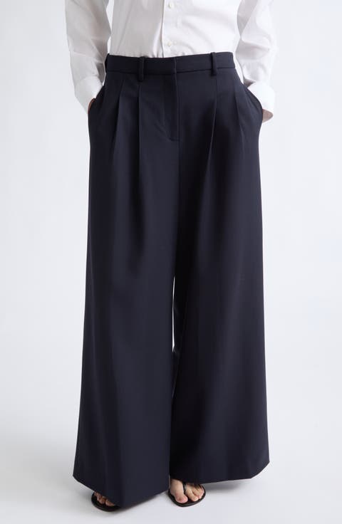 Avery Stretch Wool Career Pants