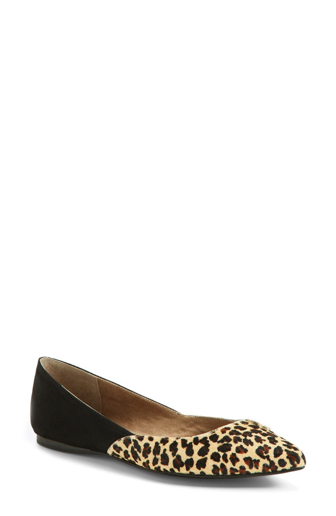 BP. 'Doubletime' Pointy Toe Flat, Main, color, 