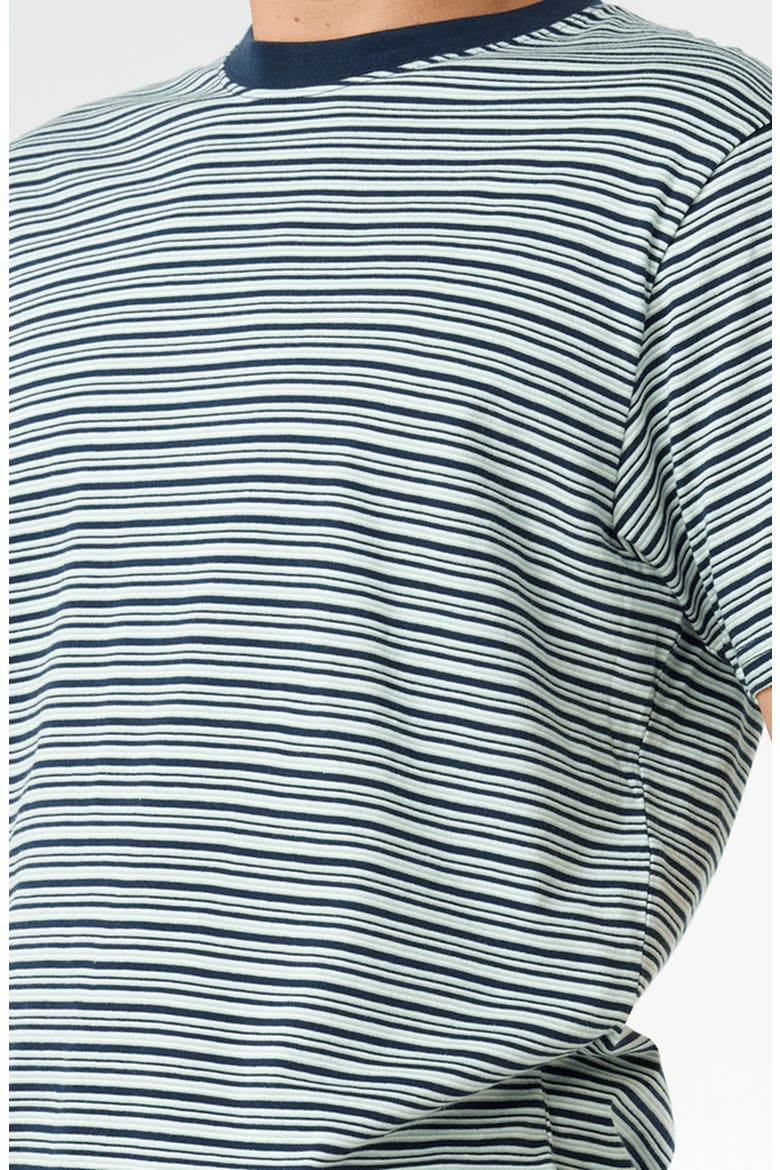 AOTS Stripe T-Shirt, Alternate, color, DARK NAVY