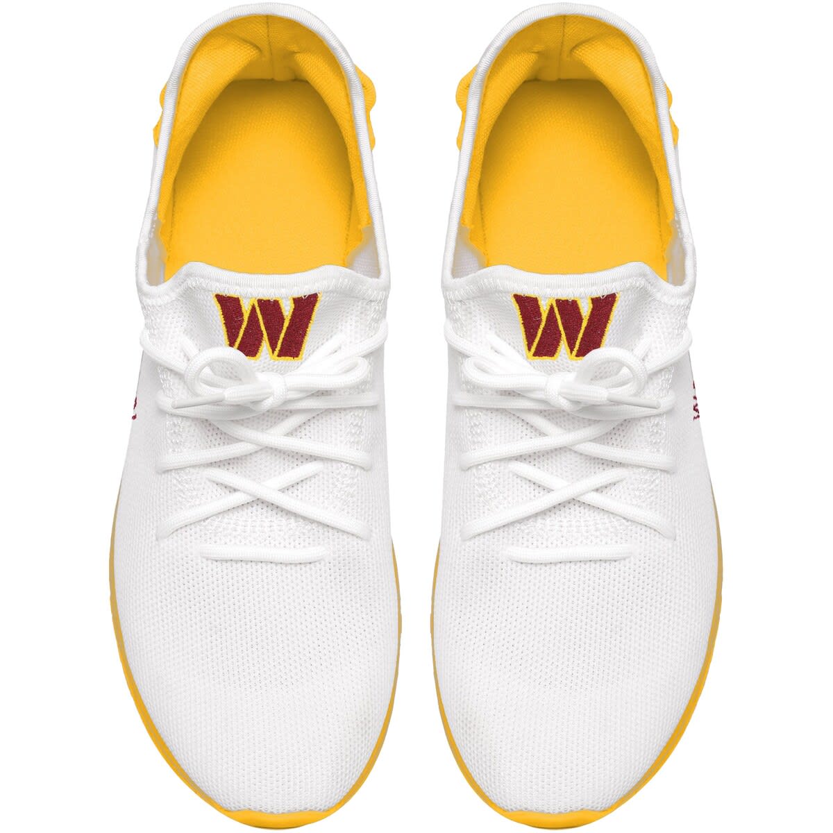 FOCO Men's FOCO Washington Commanders Gradient Sole Knit Sneakers, Alternate, color, 