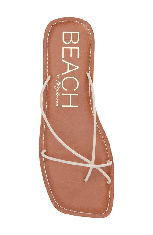 Beach By Matisse Coastline Slide Sandal In Natural