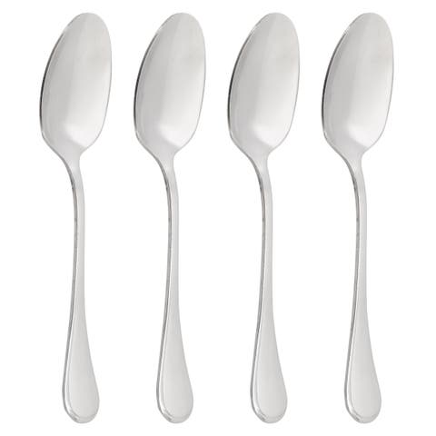 Manchester 4 Piece Stainless Steel Dinner Spoon Set